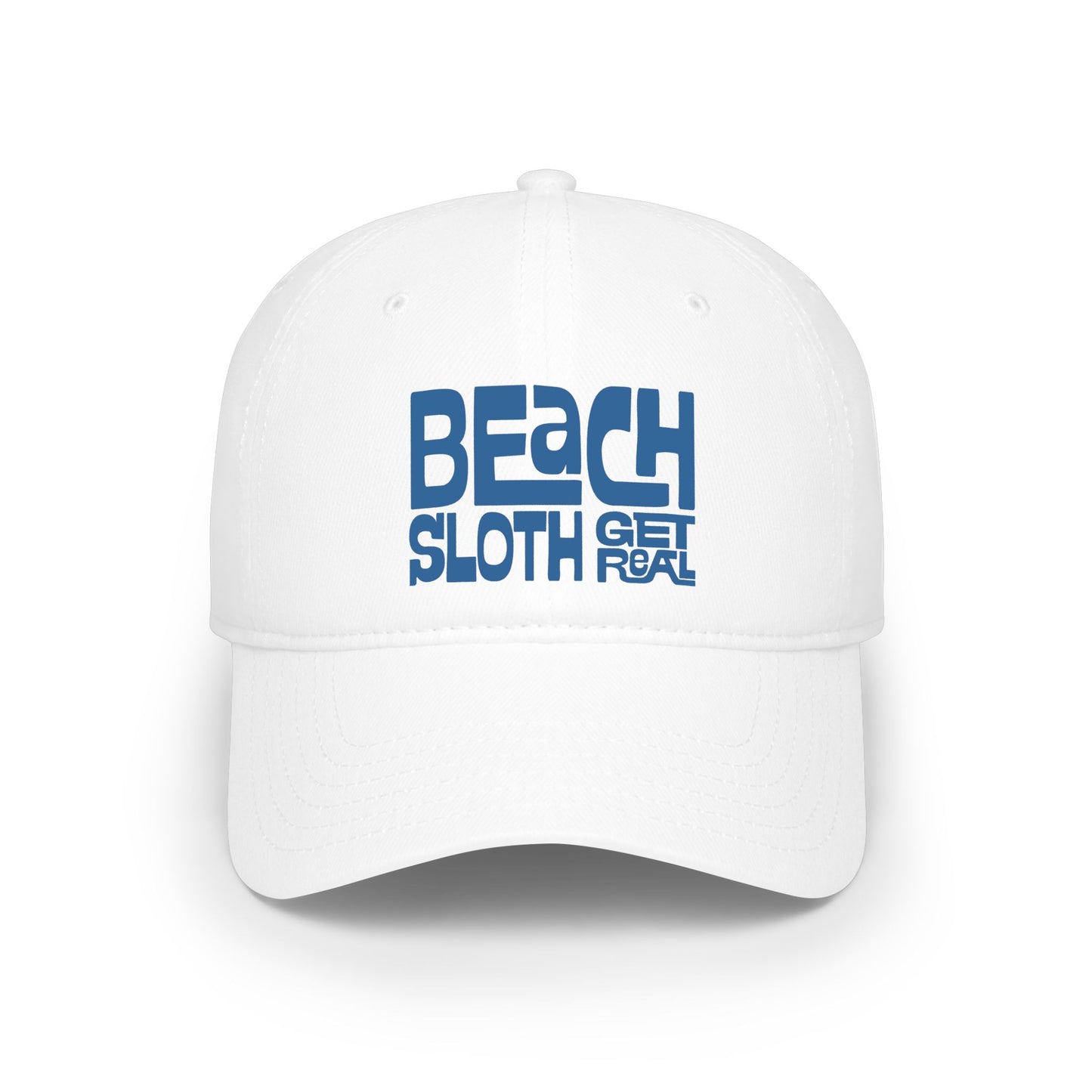 Low Profile Beach Sloth Baseball Cap