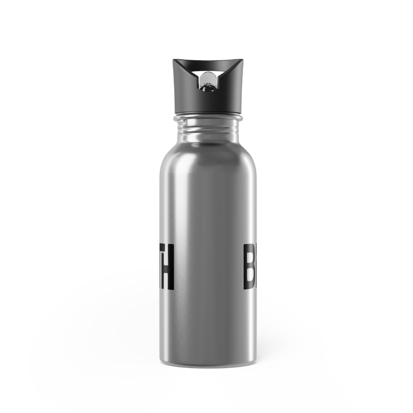 Stainless Steel Water Bottle With Straw, 20oz